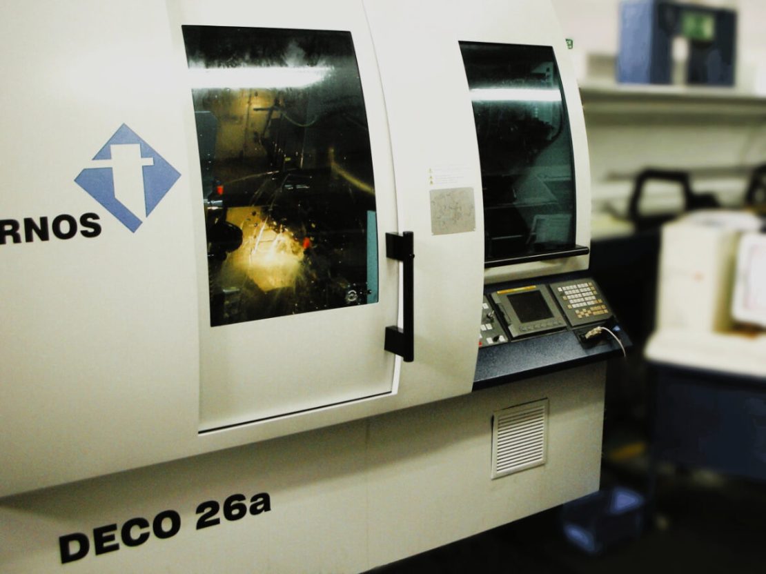 Automat tokarski CNC Tornos deco 26a ZUM